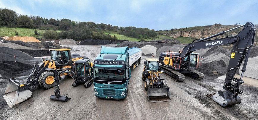 Volvo présente son offre de solutions pour la décarbonisation à Intermat 2024